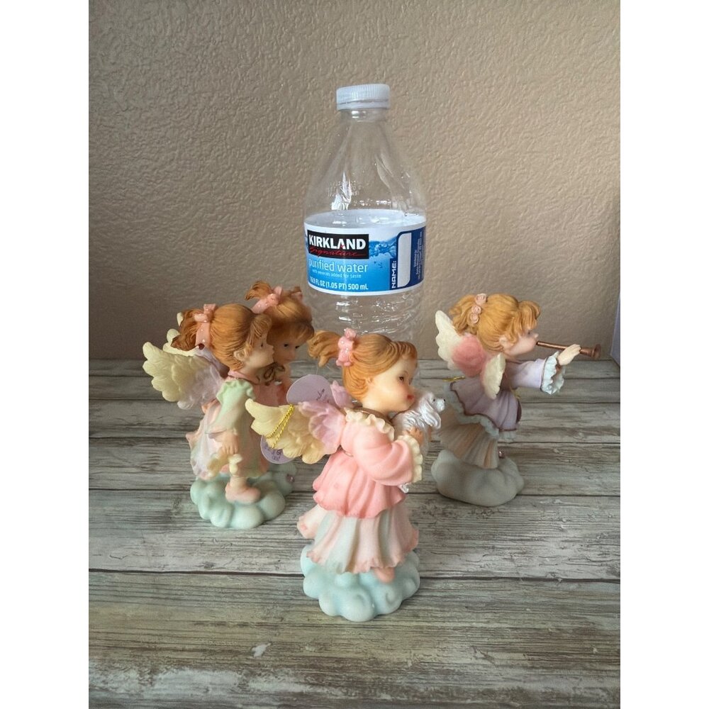 Roman Inc “Loving Thoughts Cherubim” Figurine 3-Pc Lot Emily Best Friends w/Box - Picture 4 of 16